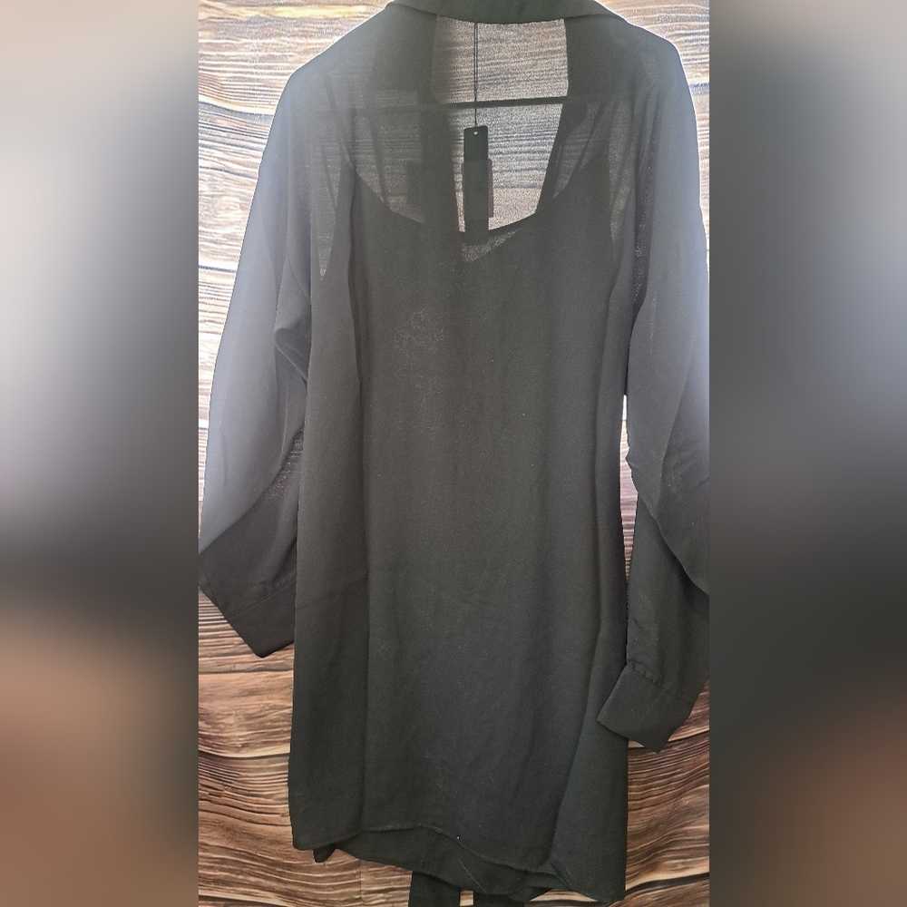 NWT Krisa Dress: XS-Black - Picture 3 of 6